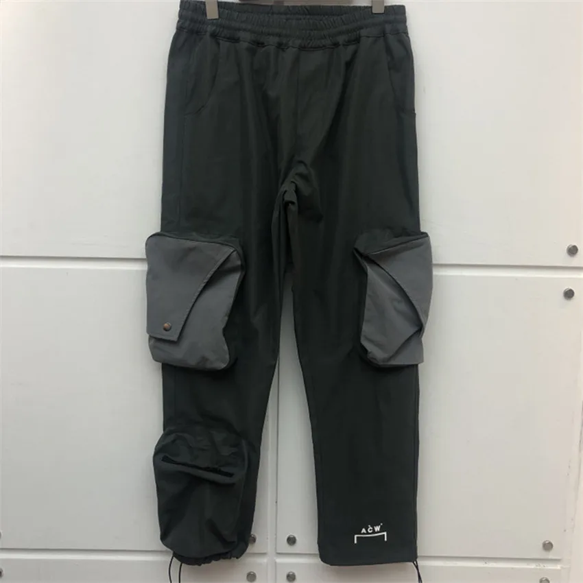 

A-COLD-WALL ACW Pants Men Women Detachable bIG Pocket Streetwear Sports Pants Joggers Sweatpants Trousers A-COLD-WALL Pants