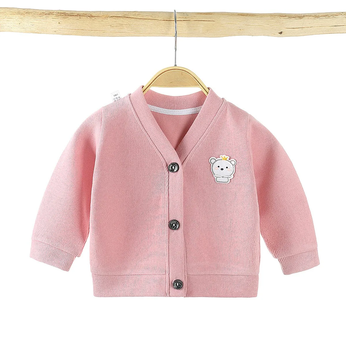 Spring Autumn Baby Boys Girls Knitted Cardigan Sweater Children Clothing Toddler Long Sleeve Jacket Coat Kids Clothes Winter