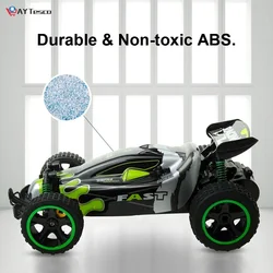 Voiture jouet radiocommandée à grande vitesse, 20 km/h, 1:18, télécommande, jouets pour enfants, cadeaux 