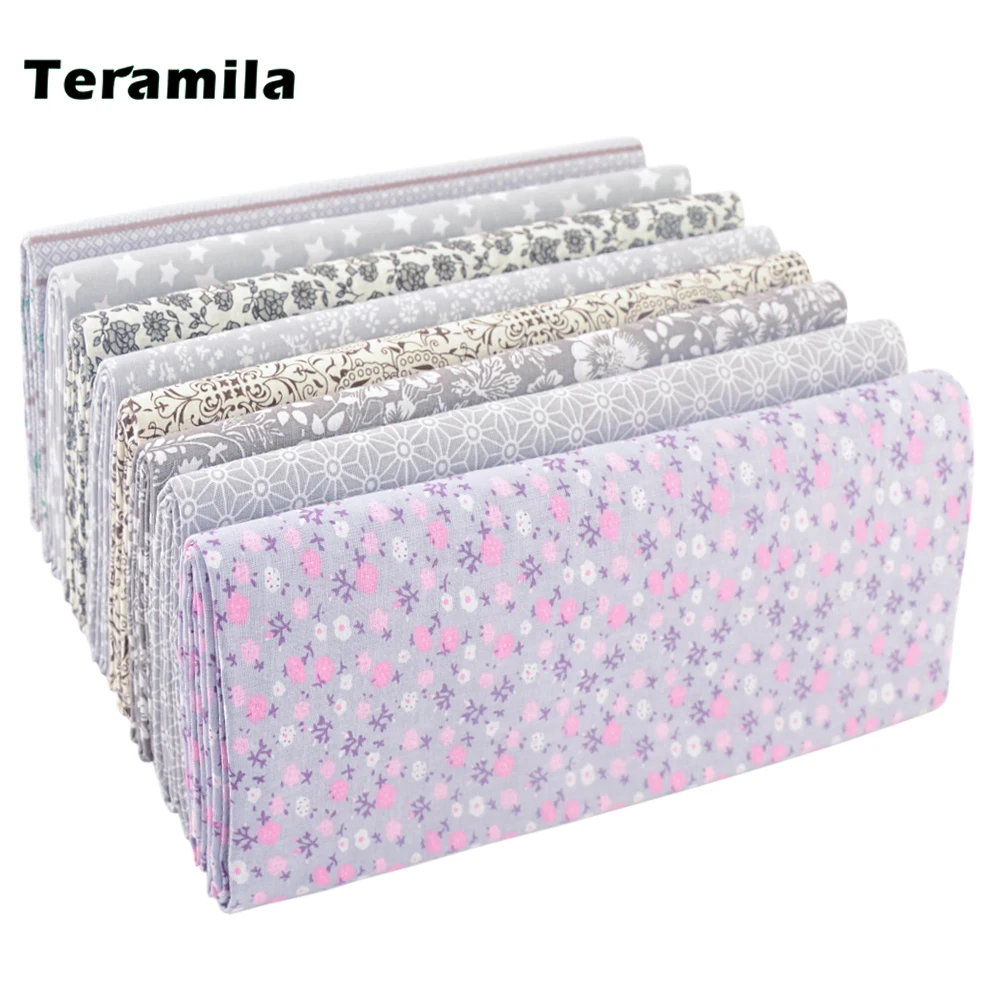 Teramila 50*150 см винтажная Цветочная 100% хлопковая ткань с принтом простая для шитья