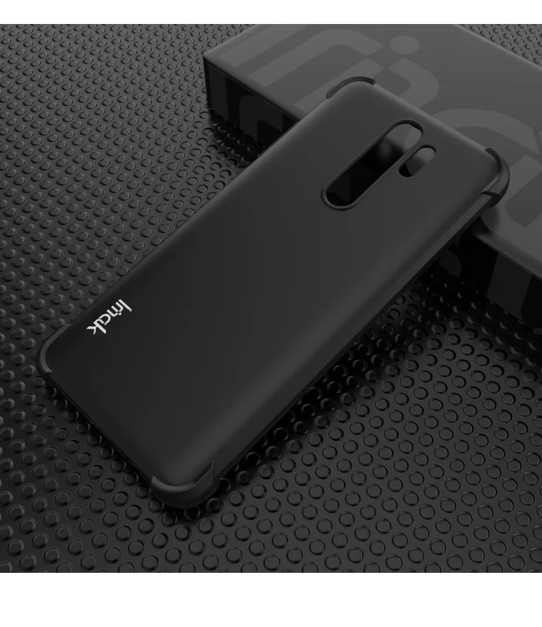 Для Redmi Note 8 Pro Чехол IMAK Ударопрочный силиконовый мягкий прозрачный чехол из ТПУ для Xiaomi Redmi Note 8 Pro