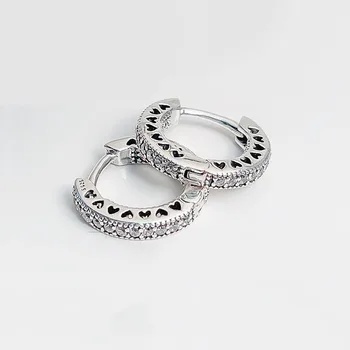 

Original S925 Sterling Silver Pan Earrings New Hollowed Out Temperament fashion Earrings For Wedding Gift Fashion Jewelry