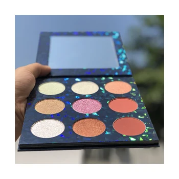

Wholesale New Arrival 9 Color Eyeshadow Palette Matte and Shimmer Makeup Eyeshadow Eye shadow Palette Make Up Eyeshadow Palettes