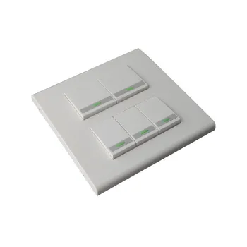 

Switch panel five - digit double - control fluorescent switch width bit