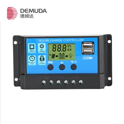 

Solar energy controller 10a20a30led street lamp intelligent charging controller system