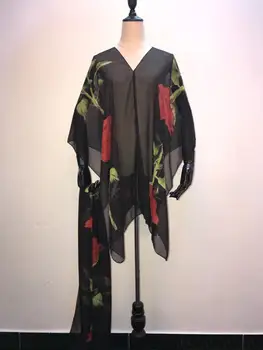 

new Fashion Summer Silk women Top Beautiful printed Silk beach women top clothes African clothes