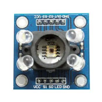 

ABKT-TCS3200 Color Recognition Sensor Detector Module 3V - 5V For MCU Arduino