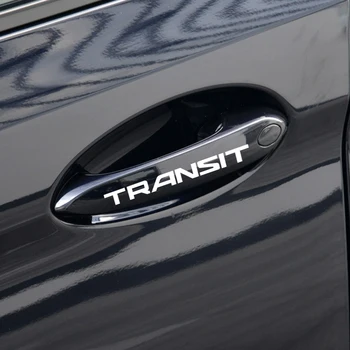 

Auto Door Handle Rear view mirror Stickers Decoration Decals For Ford Transit mk6 mk7 2006 -2019 Car Styling Accessories