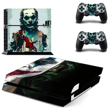 

2019 Film The Joker PS4 Stickers Play station 4 Skin PS 4 Sticker Decals For PlayStation 4 PS4 Console & Controller Skin Vinyl