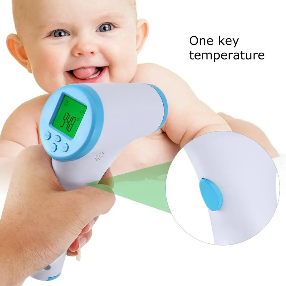 

HOT Handheld Portable Non-Contact Infrared Thermometer High Precision Thermometer Temperature Meter Tool Household