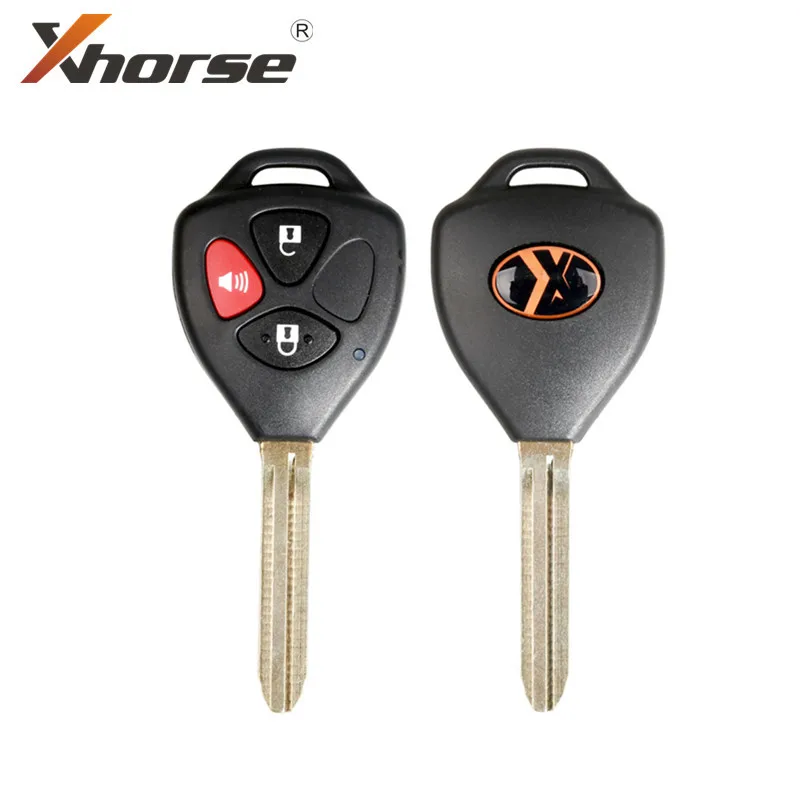 Универсальный пульт дистанционного управления Xhorse VVDI2 XKTO04EN для Toyota Style 3 кнопки VVDI инструмент ключей