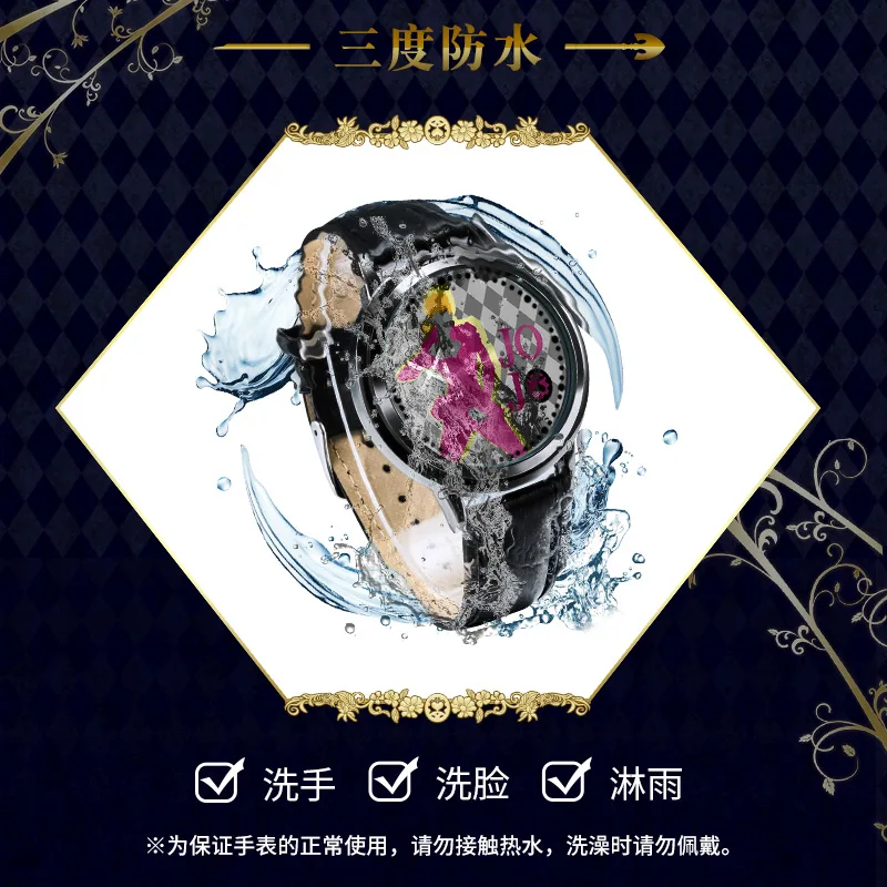 

JOJO's Bizarre Adventure LED Watch DIGIVICE Waterproof Touch Screen Wristwatch Cosplay Props Gift