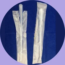 100 шт 3 мл независимая упаковочная шкала пояса одноразовая пластиковая пипетка стерилизация пастеризованная всасывающая труба 18,5 см