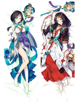 

Anime Game Onmyoji pillow Cover case Sexy Girls Yaobikuni Pillow Case Double-sided Hugging Body customize pillowcase