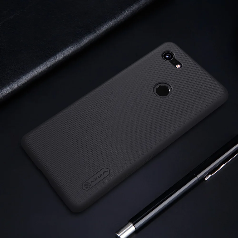 Чехол NILLKIN для Google Pixel 3 матовый защитный Противоскользящий чехол Pixel 3 XL матовый жесткий чехол