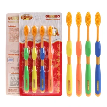 

4PCS Soft Nano Toothbrush Health Oral Hygiene Dental Cleaner Teeth Cleaning New X7JA