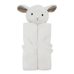 Honeyzone Baby Towel Newborn Kocyk Bambusowy Dla Dziecka Aden Anais Cute Sheep White Baby Blankets Newborn Couverture Bebe