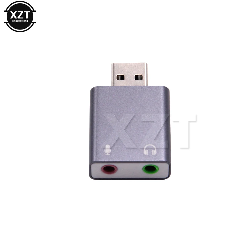 Zewnętrzna karta dźwiękowa USB ultra-przenośny mikrofon HIFI Magic Voice 7.1CH wejście mikrofonowe wyjście Audio karta dźwiękowa z wtyczką