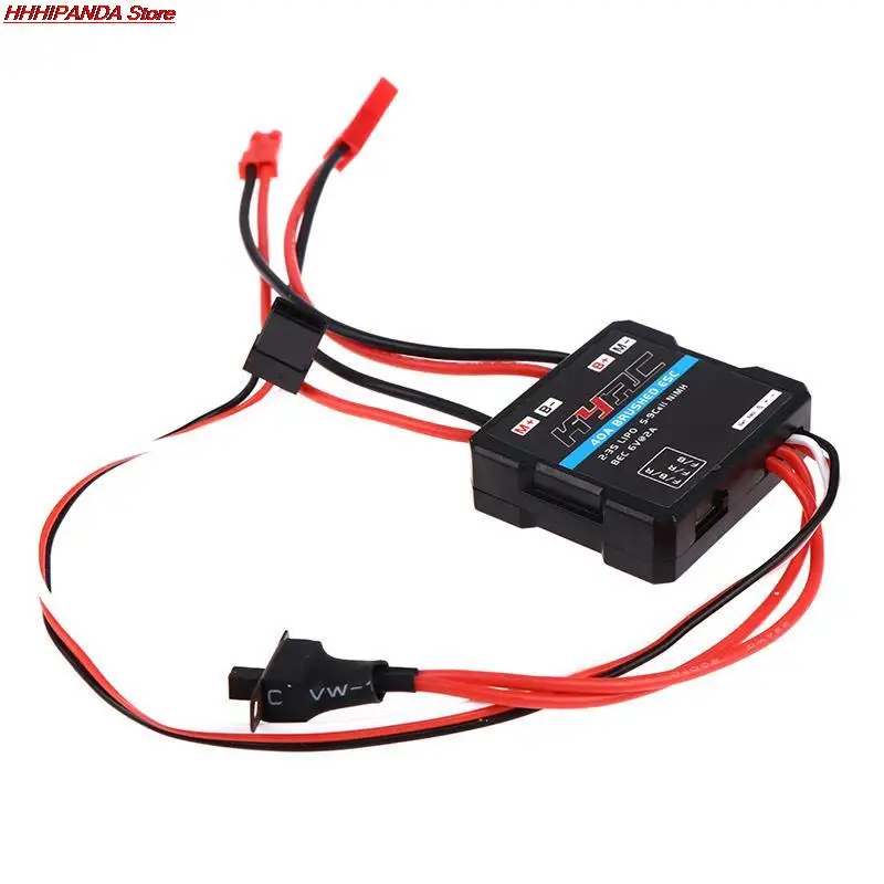1pc 40A Brushed ESC Electronic Speed Controller For WPL C24 C34 MN D90 MN99S MN86S Micro Brush Electric Regulator