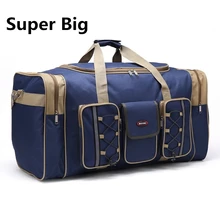 

Waterproof Nylon Luggage Gym Bags Outdoor Bag Large Traveling Tas for Women Men Travel Dufflel Sac De Sport Handbags Sack