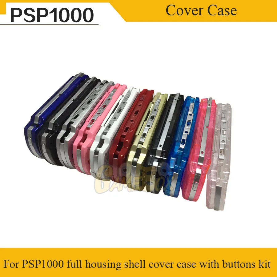 

11 Color Full Housing Shell Cover Case for Sony PSP1000 With Button Case Shell Housing Cover for PSP 1000 With Free Screwdriver