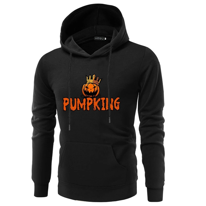 QUEEN KING толстовки для пар Hallween для женщин и мужчин Толстовка для влюбленных ужасов пары худи пуловеры в стиле кэжуал подарок