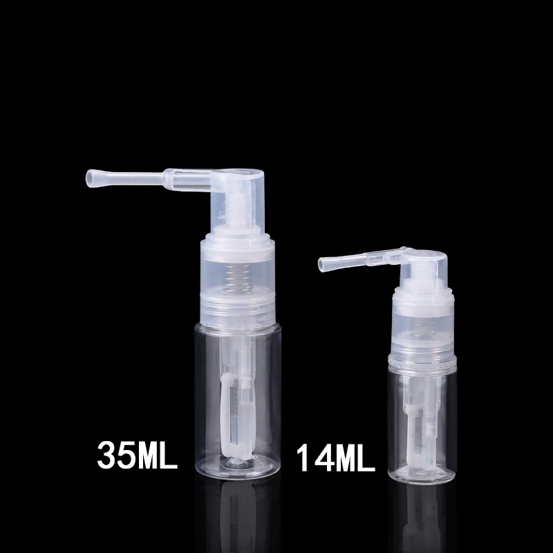 

14/35Ml Plastic Glitter Duster Bottle Refillable Bottles Portable Travel Container Transparent Atomizer Empty Small Spray Bottle