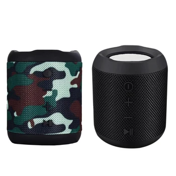 

Portable Wireless Mini Bluetooth Speaker Rich Stereo Bass Sound System Waterproof for Travel, Outdoors and Party, TF/USB/AUX/FM