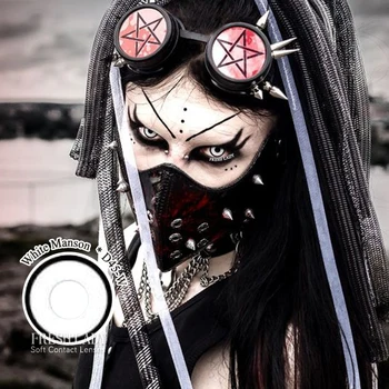 

Freshlady 2pcs Colored Contact Lenses Manson Series Eye Cosplay Contact Lenses Color Contact Lens for Eye lentes de contacto