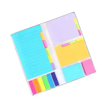 

1pcs Simple Colorful Practical Memo Plan Message Sticker Memo Sticker for Office School Home Student Memo Pad