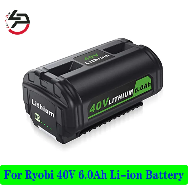 Сменный литий-ионный аккумулятор Ryobi 40 в 6 0 А ч OP4050 OP4050A RY40200 RY40403 RY405 | Электроника