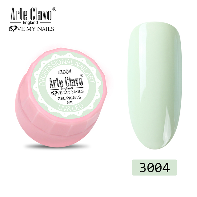 Clavo 5ML Painting Gel Nail Polish 72 Colors Gel Varnish Set For Manicure Top Base Coat Hybird Design of Nail Art Lacquer