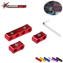 Перекрестная граница Горячая автомобиль модифицированный три загруженный провод к свече зажигания сепаратор фиксированный набор провод зажигания фиксированный кабель с четырьмя отверстиями