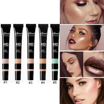 

5 Colors Concealer Make up Full Cover Primer Concealer Cream Professional Face Eye Make Foundation Contour Palette