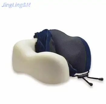 

Pillow, Portable Latex U-Shaped Memory Travel Neck Pillow, 360 Protection, Machine Washable Jacket, Suitable for Nap and Travel