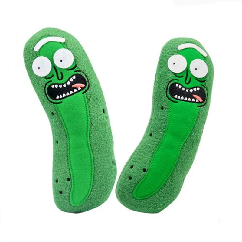 

20CM Rick and Morty Plush Toy Rick Pickle Cucumber Stuffed Doll Funny Cartoon Movie Plush Doll Pickled Cucumber Soft Stuffed Toy