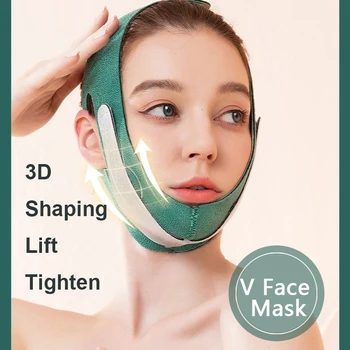

V-line Face Tapes Facial Lifting Relaxation Lift up Bandage Correction Reduction Double Chin Face 3D Shaper Band Slimming Edema