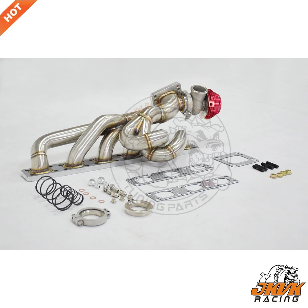 JKVK RACING 3 0 мм толстый турбо коллектор + 44 расточные ворота для E36 E39 M50 M52 S50 S52 с