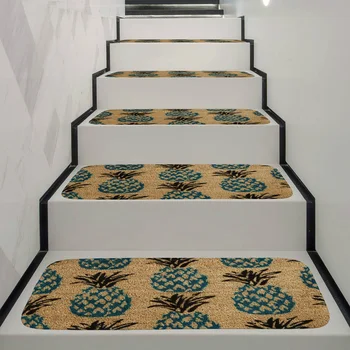 

1/5Pcs Stair Carpet Treads Stair Tread Mat For Skid-Resistant Doormat Carpet Mat 70x22cm