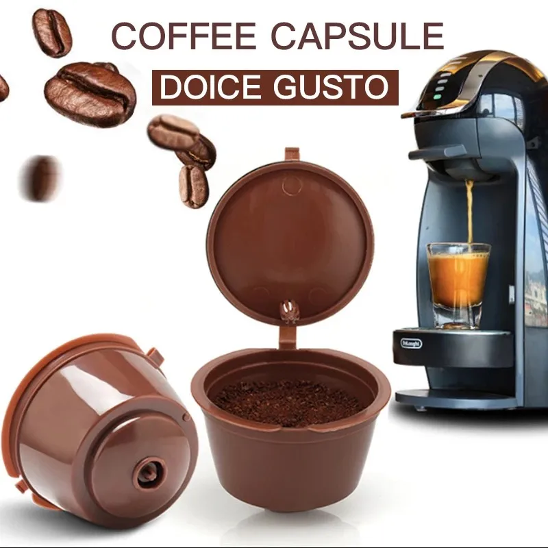 1 шт. многоразовый фильтр для капсул dolcegusto кофе с функцией