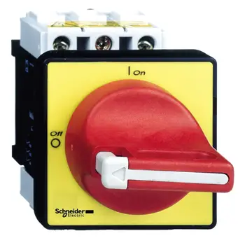 

TeSys Vario - emergency stop switch disconnector - 12 A - on door VCF02C VCF02( KCF1PZC+V02C) 12A