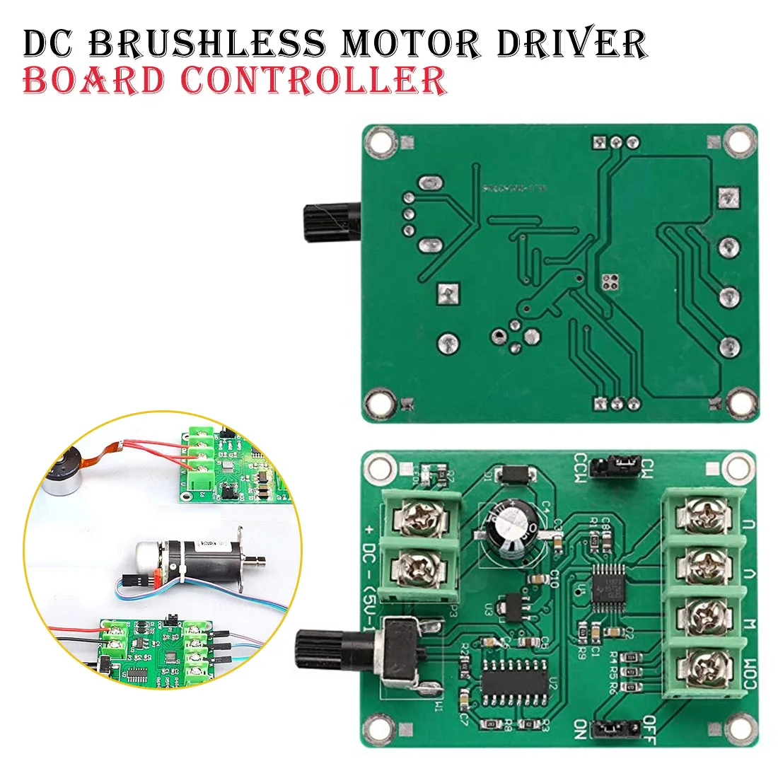 

DC Brushless Driver Board Controller For Hard Drive Motor 5V-12V 3 Wire 4 Wire New G08 Drop Ship voltage regulator
