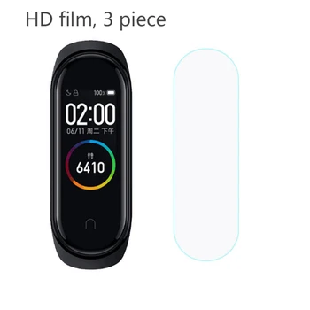 

Waterproof HD flim For mi band 5 screen protector 1/2/3 PCS/kit flim for miband 5 replacement for xiaomi mi band 5 screen flim
