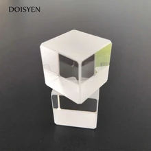Лазерный уровень кубическая призма для луча 20*20*20 мм стеклянная призма Lense отражение комбинированная кубическая призма для фото