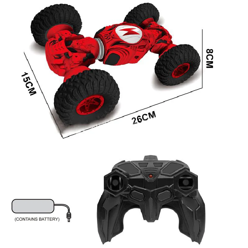 Mini twist car remote control deformation car stunt four-wheel off-road car climbing Bigfoot twist car high cost performance