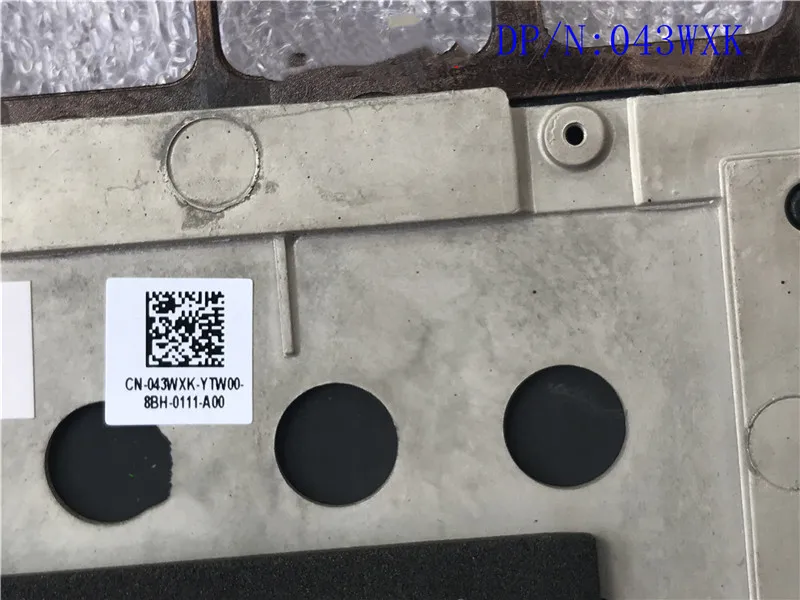 Для Dell XPS 13 9350 9360 чехол для ноутбука C оболочкой Малый вход США нет отпечатков пальцев порт хост крышка Кронштейн 043WXK 0Y2F9N