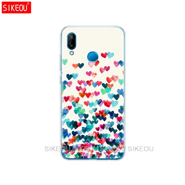 case for huawei P20 LITE case cover for huawei p20 pro case back cover silicon 360 full protective P 20 Lit Coque etui clear cat 33982