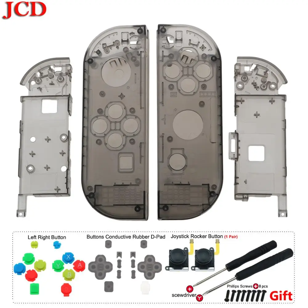 JCD DIY корпус для joy-Con корпус Чехол Набор для переключателя NS NX консоль и правый левый для переключателя для Joycon контроллер оболочки - Цвет: No2