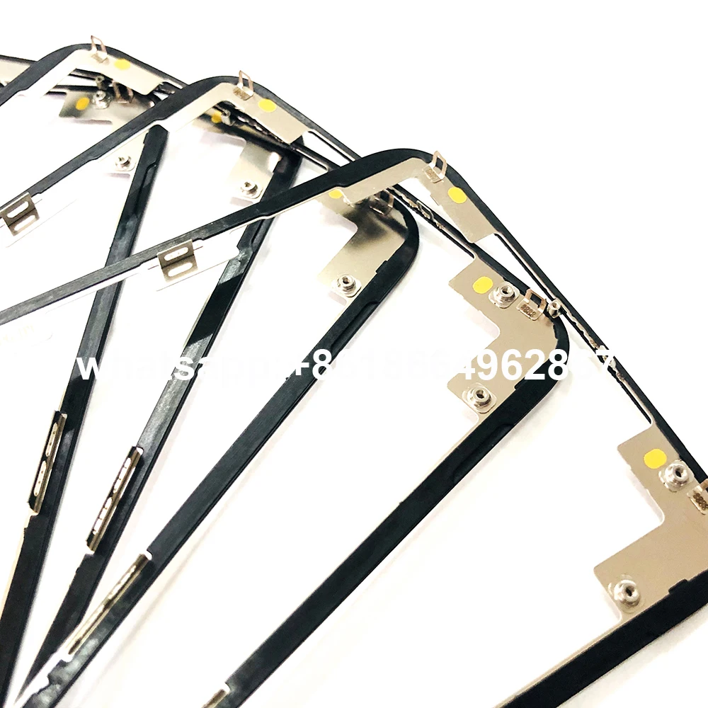 Оригинальный сенсорный ЖК экран Рамка Кронштейн с клеем для iPhone X XSMax 11Pro Max