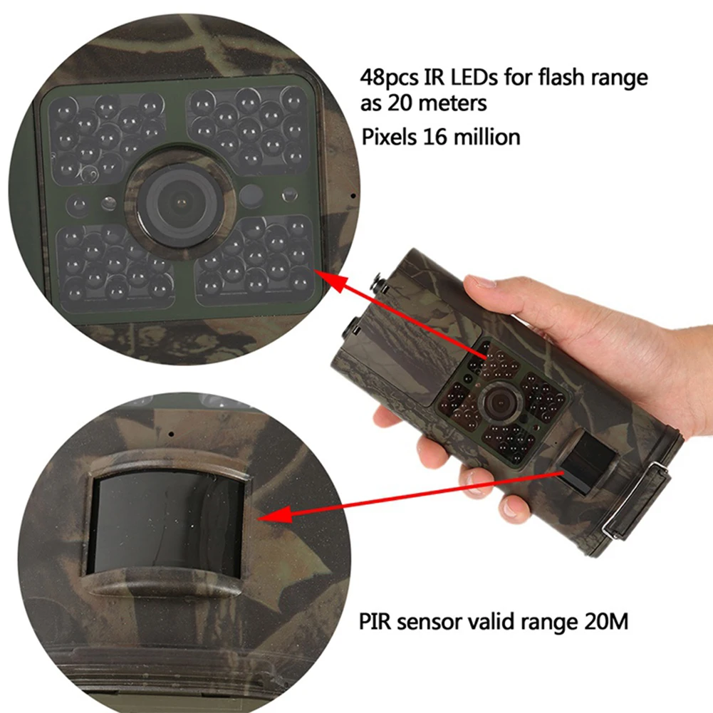 HC-700A Hc700g HC 700M Hunting Camera 2G 3G GSM MMS SMS Photo Trap Trail Camera Night Vision Scout Wild Animal Camera Chasse